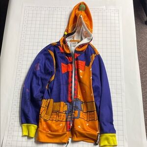 Fortnite Orange Graphic Hoodie